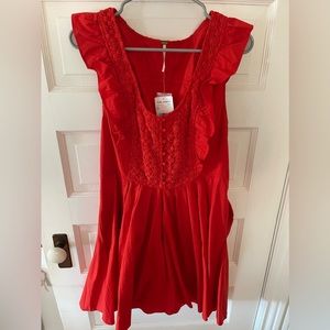 Free People red sundress